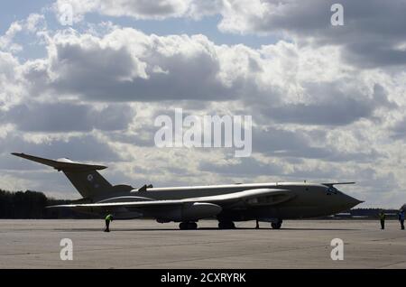 Handley Page Victor K2 XL231 `Lusty Lindy` Elvington, Yorkshire, Stockfoto